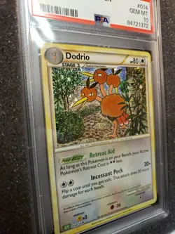 2023 Pokemon Dodrio CLV EN #014 Holo PSA 10 Gem Mint - Image 3