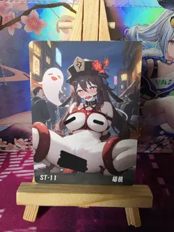 Hu Tao | ST-11 PFOS | Sexy Waifu Card - Image 1
