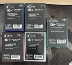 Ultra Pro Eclipse 100+ Card 2-Piece Deck Box Lot - Image 1