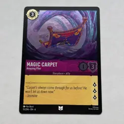 Magic Carpet 51/204 Disney Lorcana Azurite Sea Uncommon Cold Foil Card NM - Image 1