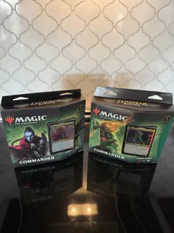 MTG Magic the Gathering ZENDIKAR RISING SET OF 2 COMMANDER DECKS - Image 1