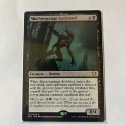 MTG / Shadowgrange Archfiend / Nm & Never Played - Image 1
