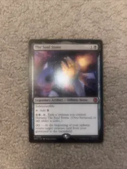 The Soul Stone Magic The Gathering Marvel Spider-Man M 0066 Mythic Rare Artifact - Image 1