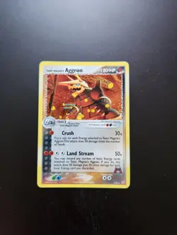 Team Magma's Aggron 2004 Pokemon TCG EX Team Magma vs Team Aqua Holo 7/95 - Image 1