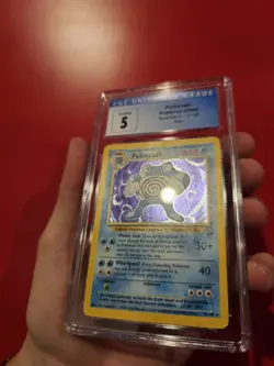 CGC 5 Pokemon Poliwrath - Holo Base Set 2 2000 Pokemon Game (42921705) - Image 3