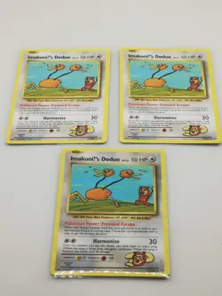 Lot of 3 x ImakuniU's Doduo 112/108 XY Evolutions Secret Rare Pokemon TCG - Image 1
