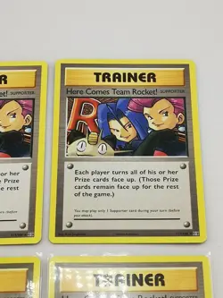 Lot of 4 x Pokemon Here Comes Team Rocket! 113/108 XY Evolutions - Image 3