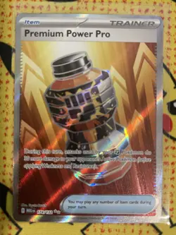 Premium Power Pro Pokemon TCG Mega Evolution ME1 Full Art Holo - Image 1