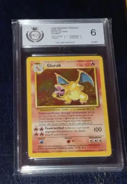 Pokemon - Base / Basis Set - Glurak - 4/102 - PGS 6 - Holo - EX / MINT - DE 1999 - Image 2