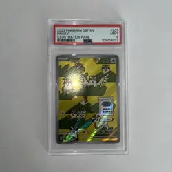 2023 POKEMON OBF EN-OBSIDIAN FLAMES PIDGEY PSA 9 ILLUSTRATION RARE #207 - Image 2
