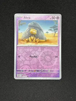 Pokemon TCG ABRA 063/165 Reverse Holo SV 151 - Image 1