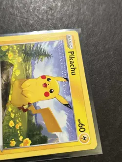 Pikachu 49/203 Pokemon Card SWSH Evolving Skies Print Roller Ink Error PTCG - Image 2
