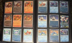 Pokemon Mega Evolution Main Set Binder (001-132) - 254 Cards - Read Description - Image 5