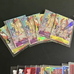 One Piece CCG Bulk Hits Lot 113 Cards Total! SR L Don & More - All Near Mint! - Image 2