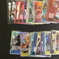 One Piece CCG Bulk Hits Lot 113 Cards Total! SR L Don & More - All Near Mint! - Image 4