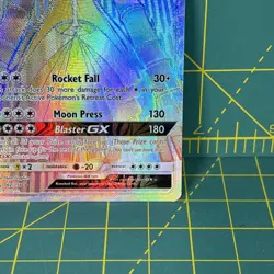 Pokemon Card Celesteela GX Sun & Moon Ultra Prism 162 Holo Secret Rare Rainbow - Image 5