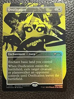 Mtg Secret Lair Cowboy Bebop - Ossification Foil-NM Promo - Image 1