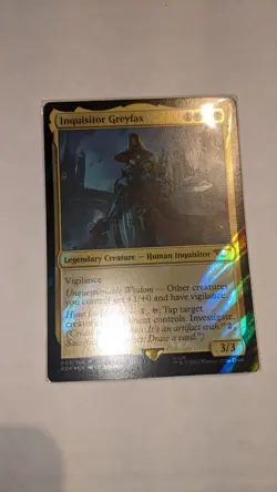 Inquisitor Greyfax (Surge Foil) [Universes Beyond: Warhammer 40,000] - MTG - Image 1