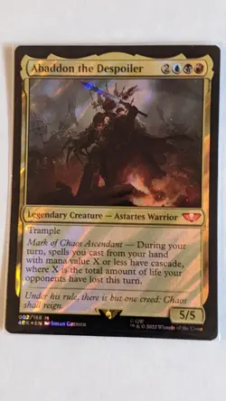 Abaddon the Despoiler (Surge Foil) - Universes Beyond: Warhammer 40,000 - Image 1