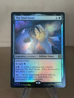 Magic The Gathering Spider-Man The Soul Stone Foil Mythic #0066 - Image 1