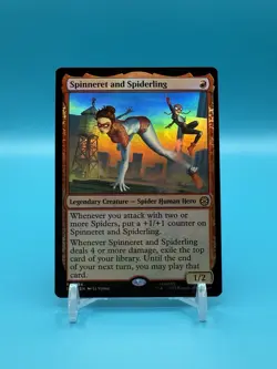 Spinneret And Spiderling - Marvel’s Spider-Man (SPM) - FOIL - Image 1