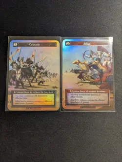 Sorcery Contested Realm Beta Foil Unique Ji Had And Crusade Near Mint! - Image 1
