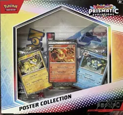 Pokemon Prismatic Evolutions Poster Collection Sealed - Lot of 5 - Image 2