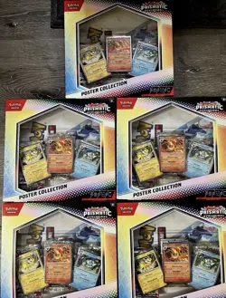 Pokemon Prismatic Evolutions Poster Collection Sealed - Lot of 5 - Image 3