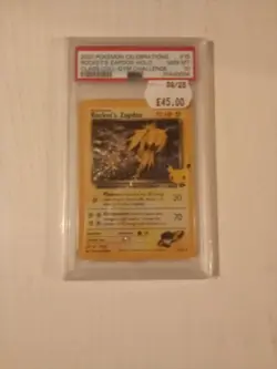 Pokemon TCG Rocket's Zapdos Celebrations: Classic Collection 15/132 Holo Holo... - Image 1