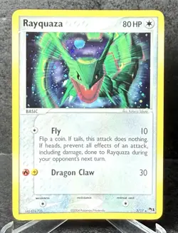 Pokemon TCG Pop Series Rayquaza Rare Holo 3/17 NM - Image 1