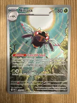 Ninjask 137/132 Illustration Rare - Mega Evolution - Near Mint - Pokemon TCG - Image 1