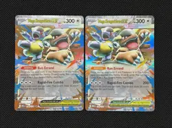 Pokemon TCG MEGA KANGASKHAN EX 104/132 Mega Evolution Double Rare Lot x2 - Image 1
