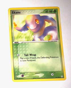 2004 Pokemon Team Rocket Returns Ekans #55/109 Never Played - Image 1