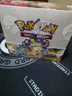 Pokemon Scarlet & Violet TCG Surging Sparks Booster Box New Factory Sealed SV08 - Image 1