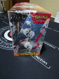 Pokemon Scarlet & Violet TCG Surging Sparks Booster Box New Factory Sealed SV08 - Image 3