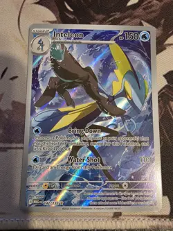 Inteleon 142/132 Illustration Rare IR Pokemon TCG Mega Evolutions ENGLISH - Image 1