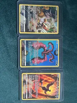 Galarian Articuno Zapdos Moltres Set Legendary Birds Crown Zenith NM Pokemon TCG - Image 1