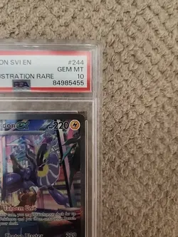 Miraidon ex 244/198 Sv01: Pokemon Scarlet & Violet Base Set Holo SIR- PSA 10 - Image 2