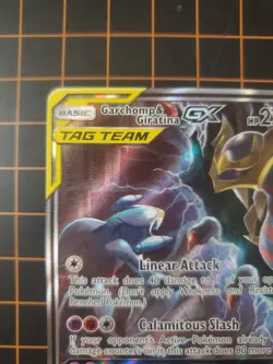 Garchomp & Giratina GX SM193 Ultra Rare Tag Team Pokemon TCG NM With Hard Case - Image 4