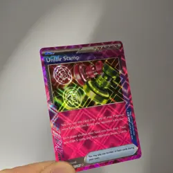 Unfair Stamp 165/167 Holo NM Pokemon TCG Scarlet Violet Twilight Masquerade Rare - Image 4
