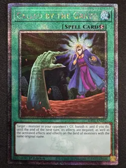Yu-Gi-Oh! Called by the Grave (Quarter Century Secret Rare) 1st Ed RA01-EN057 NM - Image 1
