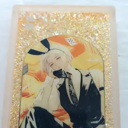 Senemi Demon Slayer Snowglobe Thick Acrylic Trading Card Anime Waifu NEW - Image 2