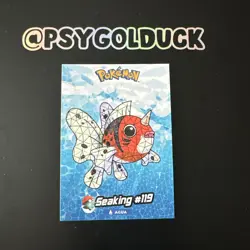 Pokemon Peru Crystal Card Collection Seaking - Image 1