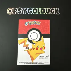 Pokemon Peru Crystal Card Collection Seaking - Image 2