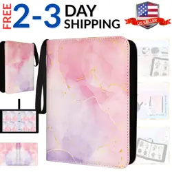 Card Binder 4 Pocket, Trading Card Binder 440 Pockets with Removable Sleeves,... - Image 1