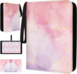 Card Binder 4 Pocket, Trading Card Binder 440 Pockets with Removable Sleeves,... - Image 2