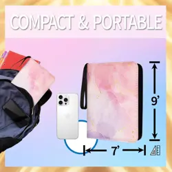 Card Binder 4 Pocket, Trading Card Binder 440 Pockets with Removable Sleeves,... - Image 4