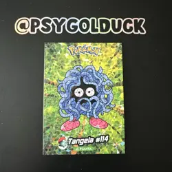 Pokemon Peru Crystal Card Collection Tangela - Image 1