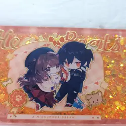 Lovebrush Chronicles Snowglobe Thick Acrylic Trading Card Anime Waifu NEW - Image 2