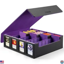 Trading Card Storage Box for Commander - 3000+ Card Deck Box with Removable - Image 1